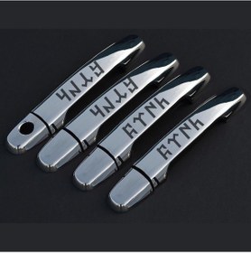 Resim Toyota Uyumlu Verso Krom Kapı Kolu Tk 2004-2009 Türk 