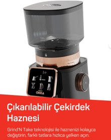 Resim Arzum Master Grind Kahve Öğütücü Bakır - OK0044 