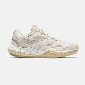 Resim Joma Tpoıls2625c Point Lady Toprak Kort Kadın Tenis Ayakkbısı - Krem/bej 