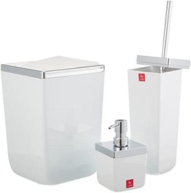 Resim Primanova Toskana Banyo Seti/Beyaz 