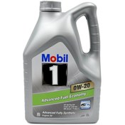 Resim Mobil 1 0W-20 Full Sentetik Motor Yağı 5 L 