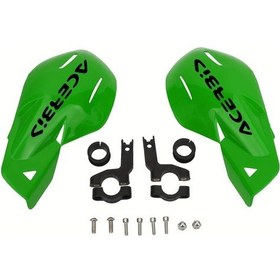 Resim Tongdashop Yeşil 50-500cc Atv Motosiklet Koruma Kollukları Abs Plastik Dayanıklı Off-road 