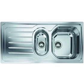 Resim Franke OLX 651 Ondaline Sol Damlalıklı Inox Eviye 101.0656.147 