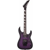 Resim Jackson JS Dinky Arch Top JS32Q DKA Amaranth Klavye Transparent Purple Burst Elektro Gitar 