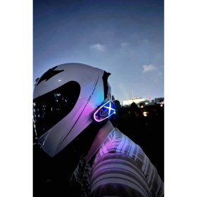 Resim Hayat Store Helmet Graffiti Motor Kask Kulaklık Rgb Modlu Su Geçirmez 6.0 Bluetooth Intercom Yenı Model - Lisinya 