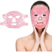 Resim Kuzgun Ticaret Jel Buz Paketi Soğutma Yüz Maskesi Baş Ağrısı Yastık Rahatlatıcı Kozmetik Maske ( Lisinya ) 