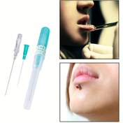 Resim Tek Kullanımlık Piercing Alet Seti - Kokuşuz, Kolay Vücut Takı Uygulaması için Kişisel Bakım Temelleri 