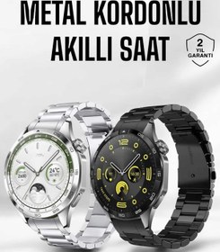 Resim Lotus Akıllı Saat Bildirim Görme Amoled Ekran GPS Uyumlu Sesli Görüşme LOTUS-U768IU7 