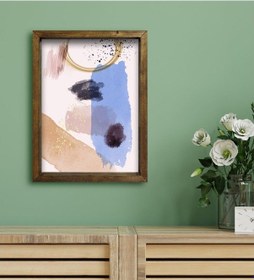 Resim Bk Gift Otel Odası Konseptli Doğal Masif Ahşap Çerçeveli Tablo 30 (551120203) 