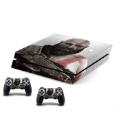 Resim PS4 Kratos God Of War Sticker Kaplama Seti 