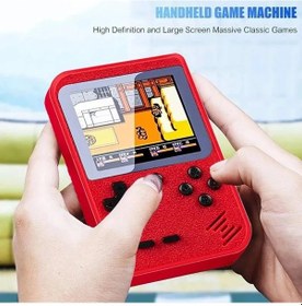 Resim Tek Kırmızı-gc26 Retro Taşınabilir Mini El Video Oyun Konsolu 3.0 Inç Renkli Lcd Çocuk Renkli Oyun Oyuncu Dahili 400 Oyun 