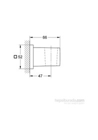 Resim Grohe Euphoria Cube El Duşu Askısı - 27693000 