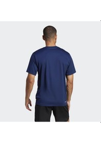 Resim Adidas Tr Es Base Tee Erkek Spor Tişört Ic7429 Lacivert 
