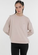 Resim W-PASIFICO C NECK SWT 3PR Bej Kadın Sweatshirt Lotto
