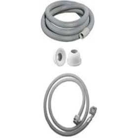 Resim Çamaşir ve Bulaşik Makinasi Pis Su ve Temiz Su Hortumu Takimi 2 Metre 