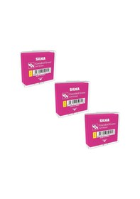 Resim Silka Hamur Silgi Neon Renk Art-26r 3 Adet 