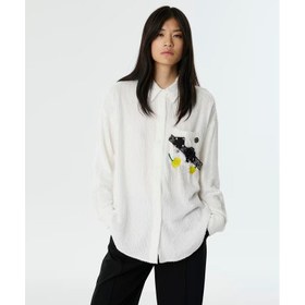 Resim Twist Aksesuarlı Kadın Gömlek (TW6250025060) 