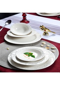 Resim Bahar 18 Parça 6 Kişilik Yemek Takımı 