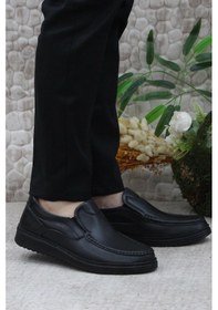 Resim Polaris 104380 Anatomik 5 Nokta Hafif Rahat Hakiki Deri Erkek Ayakkabı 001 