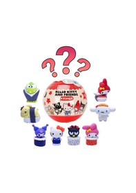 Resim Popşeker Hello Kitty & Friends Sushi 3d Sürpriz Paket 1 Adet Figür 