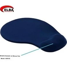 Resim Elba K06152 Bileklikli Jel Mouse Pad Kırmızı 