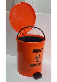 Resim Tıbbi Atık Kovası Pedallı 25 Lt 