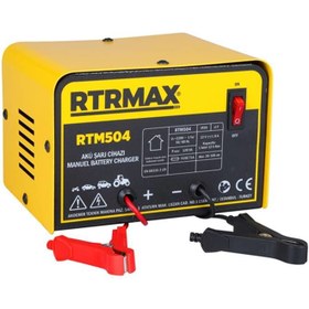 Resim Rtrmax RTM504 8A 12V 20-105Ah Akü Şarj Cihazı 