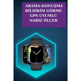 Resim Zero Land Drnds Yeni Nesil Akıllı Saat Ve Kablosuz Kulaklık Kampanyası İkili Set Bluetooth Bağlantılı 
