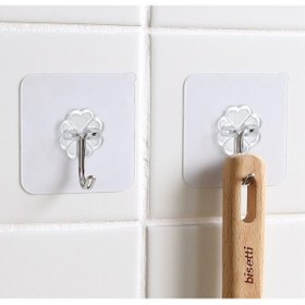 Resim Kendinden Yapışkanlı Şeffaf Askı 5'li Set 