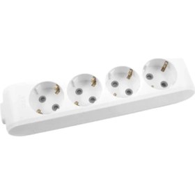 Resim Viko 4'lü Kablosuz Grup Priz Klemensli 