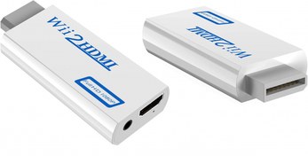 Resim aogo Wii HDMI Dönüştürücü Wii Hdmi Adaptörü 3,5 mm Ses Jakı ve Nintendo Wii U HDTV ile Uyumlu 