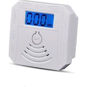 Resim Konesam Karma Co Ve Duman Algılayıcı - Akıllı Elektrokimyasal Sensör, Led Ekran, 75db Sesli Ve Işıkli Alarm, Pil Beslemeli, Kolay Kurulum 