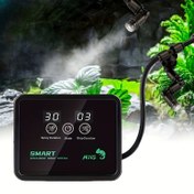 Resim Sürüngen Amfibi Yağmur Ormanı Tankı Yağış Peyzajlama Kaplumbağa Kutusu USB 5V Akıllı Zamanlama Sprey Sistemi 