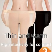 Resim 2 Adet Ultra İnce Dikişsiz Termal Tayt Kadınlar İçin - Yüksek Esneklik, Sıcak & Rahat Kışlık Taban Katman Pantolonları 