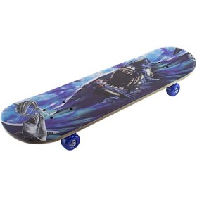 Resim Kaykay 4 Tekerlekli Kaykay Büyük Boy Ahşap 70 Cm Çok Renkli 