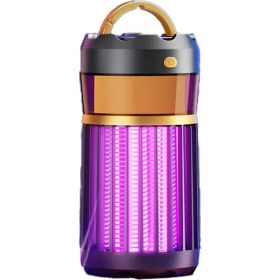 Resim Ipoearthu 3'ü 1 Arada Sivrisinek Öldürücü Lamba Kamp Aydınlatması Dış Mekan Ev Gece Lambası USB Girişli Elektrik Şoku Sivrisinek Öldürücü Lamba B (Yurt Dışından) 