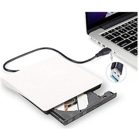 Resim Pop-Up USB 3.0 Harici DVD-RW Optik Sürücü Beyaz 