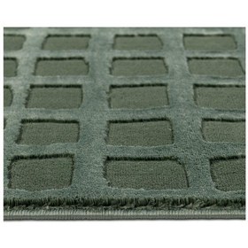 Resim Latte Yumuşak Peluş Dokulu Yeşil Çocuk Odası Oturma Odası Salon Mutfak Halısı Y465a Wm26 Yeşil 