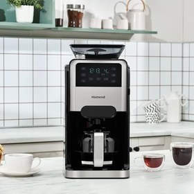 Resim Homend Coffeebreak 5009H Öğütücülü Filtre Kahve Makinesi 