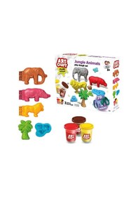 Resim Mey İthalat 03997 Art Craft Orman Hayvanları Hamur Set 168 Gr -fentoys 