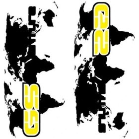 Resim Bmw Gs Uyumlu Yan Çanta Yan Sticker 