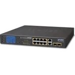 Resim Planet PL-GSD-1222VHP 8 Port Gigabit Poe 2 Port 1000BASE-T Sfp 120W Poe Switch 