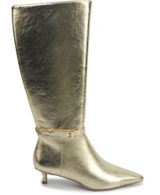 Resim Nine West SHONDA 5PR Altın Kadın Topuklu Çizme 
