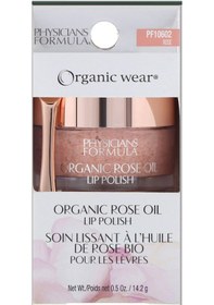 Resim Physicians Formula Organic Wear Rose Oil Lip Polish Rose Dudak Peelingi 14.2 G 