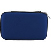 Resim Yeni 3ds Xl Ll Cilt Kol Çantası Kılıfı İçin Eva Sert Taşıma Çantası Kapağı Koyu Mavi 