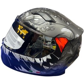 Resim GNR sway820 fullface motosiklet kaskı 