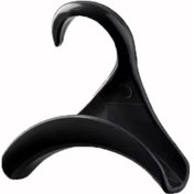 Resim Shineyee Plastik Çanta Organizatörü - Dolap İçi Uzun Ömürlü Askı - Boyut 11.5x10.9x3.7cm - Siyah Renk - El Çantası, Şal Ve Kravat Saklama Aleti 