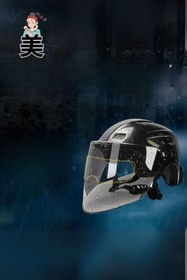 Resim FORSEİ LUCA Tüm Kasklara Uyumlu Kask Vizör Yağmur Kaydırıcı Buğu Önleyici Film Su Kaydırıcı Kask Ön Cam Film 