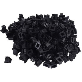 Resim Anjiexun Mercedes Benz W124 R129 W140 W202 İçin 100 Adet Kapı Plastik Panel Klipsi 