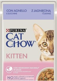 Resim Purina Cat Chow Kuzulu Yavru Kedi Konserve Maması 85 G 